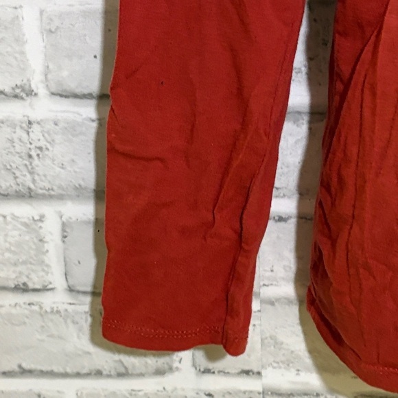 SWS BASIC Women's V-Neck Rust Top, size large, long sleeve - Picture 5 of 6